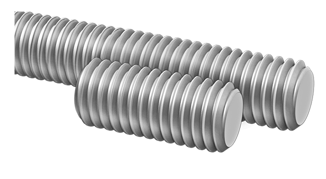 THREADED ROD 1/2''-13 X 120'' ZINC GRADE A307