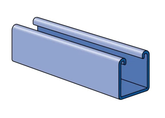 STRUT CHANNEL 1-5/8X10' 12G SOLID SS316