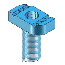 5/16 CHANNEL NUT /W SPRING HDG