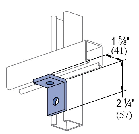 2 HOLE 90° CROSS CONNECTOR SS316