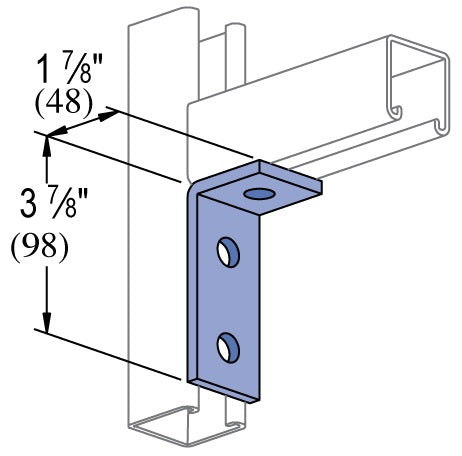 3 HOLE 90° FITTING 3-7/8X1-7/8