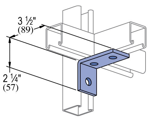 3 HOLE 90° ANGLE CONNECTOR HDG