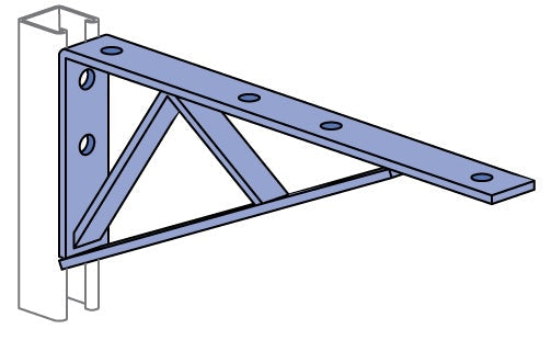 18 1/2 SHELF BRACKET HDG