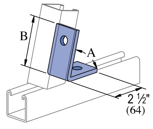 2 HOLE 60° CLOSED ANGLE HDG