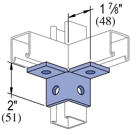 4 HOLE WING  FITTING HDG