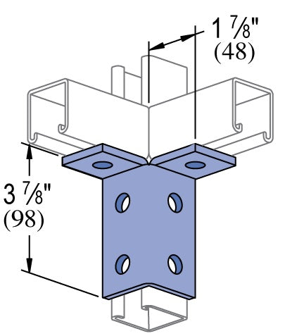 6 HOLE WING  FITTING HDG