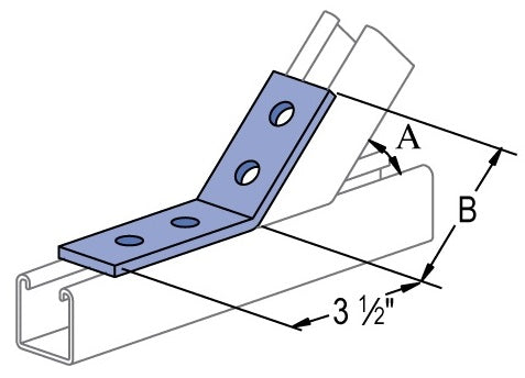 4 HOLE 30° OPEN ANGLE CONECTOR HDG