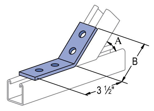 4 HOLE OPEN ANGLE 60° HDG