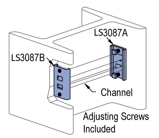 COLUMN INSERT W/ADJUSTING SCREWS